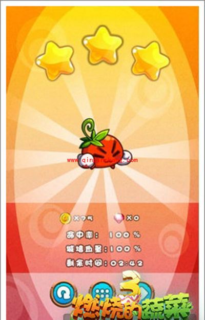 燃烧的蔬菜3 1-2来一排也不怕你三星通关
