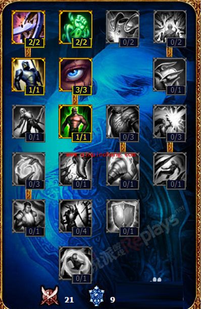 英雄联盟lolS5吸血鬼天赋符文加点图