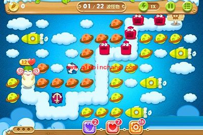 保卫萝卜2第62关图文攻略