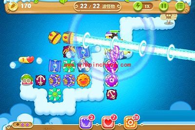 保卫萝卜2第62关图文攻略