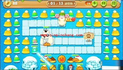 保卫萝卜2第94关通关技巧