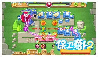 保卫萝卜2地下庄园主题D05关全清攻略