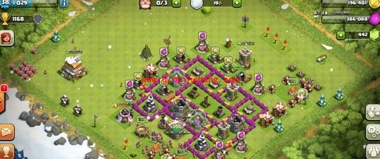 部落战争6本最强力的布局图分享