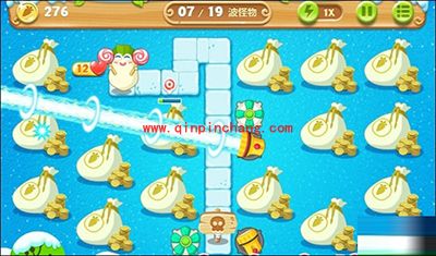 保卫萝卜2雪地主题第83关通关秘籍