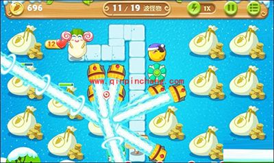 保卫萝卜2雪地主题第83关通关秘籍