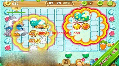 保卫萝卜2极地第15关通关攻略