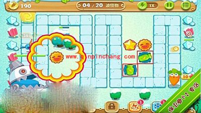 保卫萝卜2极地第15关通关攻略