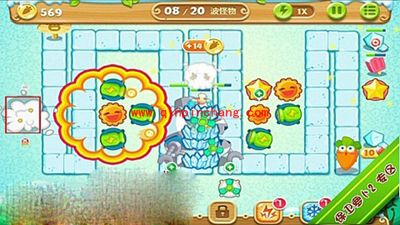 保卫萝卜2极地第15关通关攻略