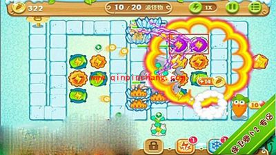 保卫萝卜2极地第15关通关攻略