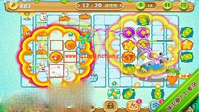 保卫萝卜2极地第15关通关攻略