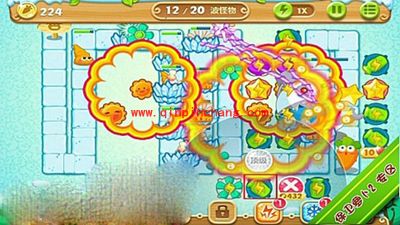 保卫萝卜2极地第15关通关攻略