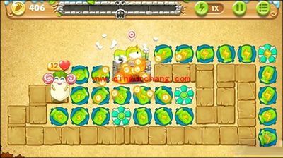 保卫萝卜2第75关的通关步骤