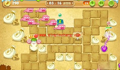 保卫萝卜2第69关图文攻略