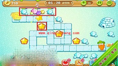 保卫萝卜2第3关通关秘籍