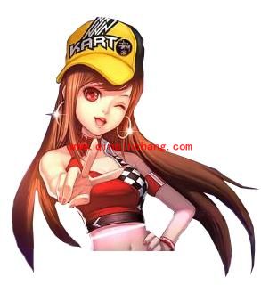 天天飞车角色简介:长途车手小橘子