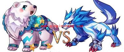 天天酷跑攻略:极地白熊VS冰封狼王