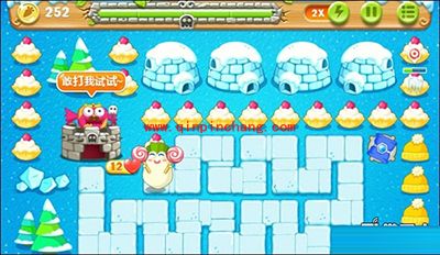 保卫萝卜2第93关通关步骤