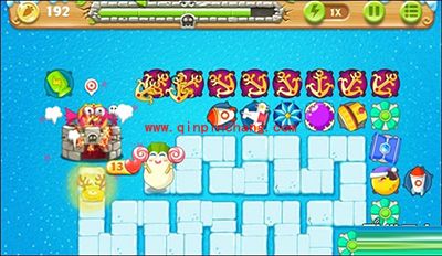 保卫萝卜2第93关通关步骤