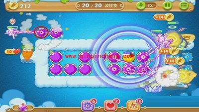 保卫萝卜2第53关全清攻略