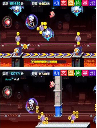 天天酷跑巧用滑翔获金币除障碍