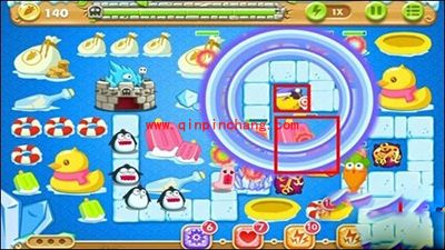 保卫萝卜2第49关的炮塔布阵图