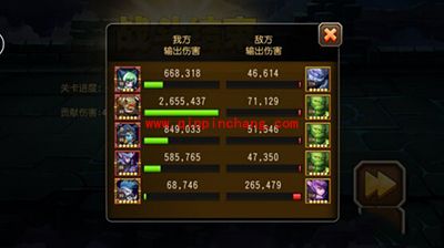 刀塔传奇手游十八章团本伤害破纪录关卡选择