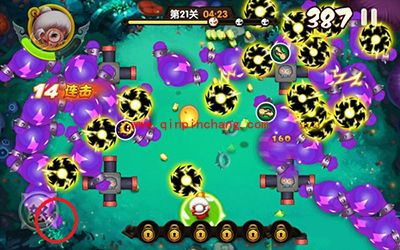 宫爆老奶奶2第21关三星攻略