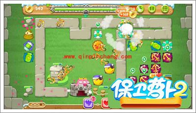 保卫萝卜2地下庄园主题D15关通关攻略