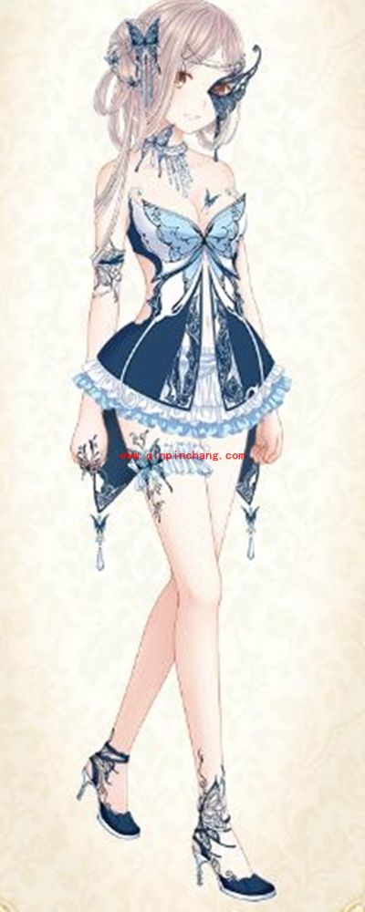 暖暖环游世界蝴蝶梦套装成就组成及获得