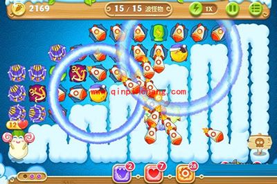 保卫萝卜2第58关通关技巧