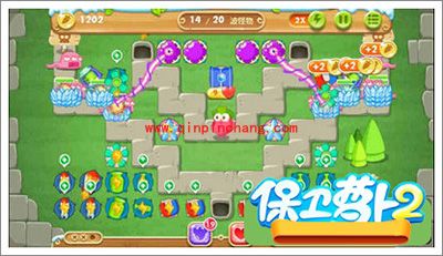 保卫萝卜2地下庄园主题D12关通关攻略