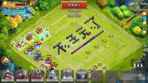 城堡争霸玩家为何摆放“不玩了”阵型