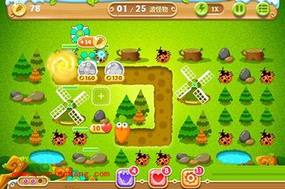 保卫萝卜2第17关通关小技巧