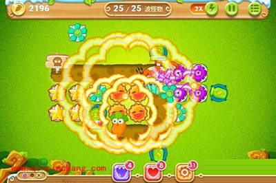 保卫萝卜2第17关通关小技巧