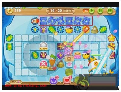 保卫萝卜2浮冰主题：101-115关通关攻略合辑