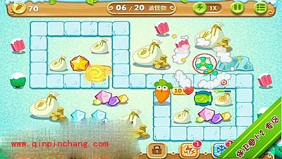 保卫萝卜2极地第13关通关秘籍