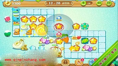 保卫萝卜2极地第13关通关秘籍