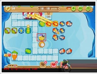 保卫萝卜2第111关通关图文攻略