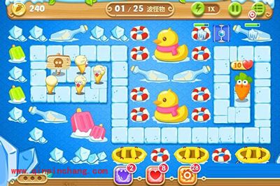 保卫萝卜2第39关快速通关攻略