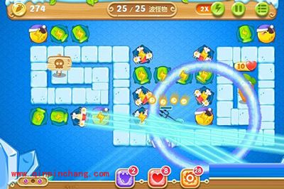 保卫萝卜2第39关快速通关攻略