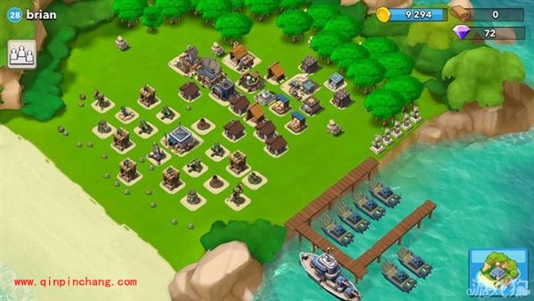 海岛奇兵建筑布局之地雷封锁海滩