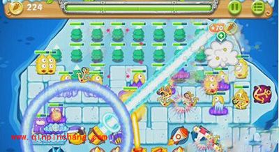 保卫萝卜2冰岛主题121关通关攻略