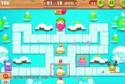 保卫萝卜2第84关详细通关步骤