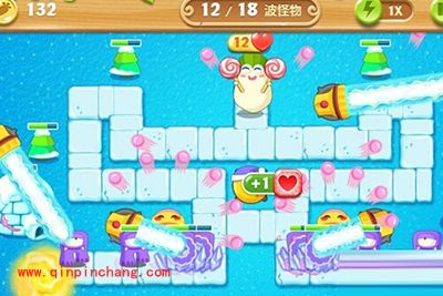 保卫萝卜2第84关详细通关步骤