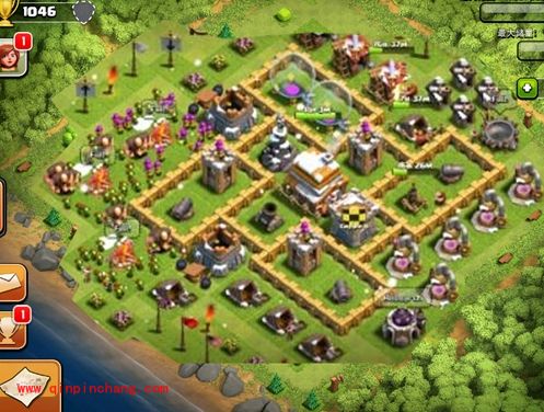 部落战争5本实用布局图推荐