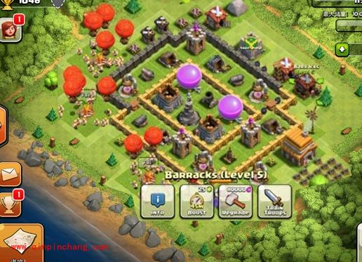 部落战争5本实用布局图推荐