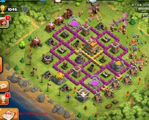 部落战争5本实用布局图推荐