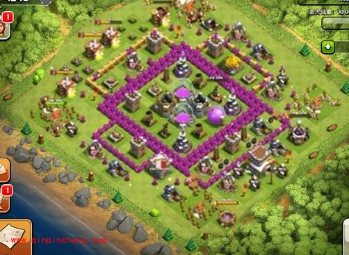 部落战争5本实用布局图推荐