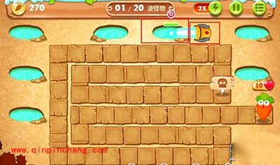 保卫萝卜2攻略:第80关布阵图