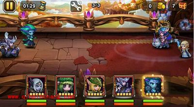 刀塔传奇手游女武神10平民三星通关攻略